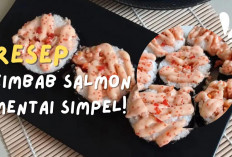 Viral! Resep Kimbab Salmon Mentai Bekal Anti-Mainstream yang Bikin Anak Ketagihan Moms