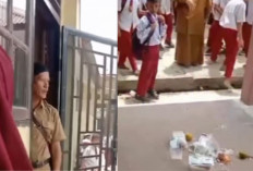 Heboh! Guru SD di Kampar Banting Nasi Kotak di Depan Murid, Begini Penjelasannya