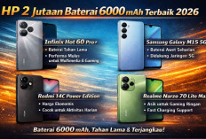 Rekomendasi HP 2 Jutaan Baterai 6000 mAh Terbaik 2026: Awet Seharian Tanpa Cas, Cocok Buat Aktivitas Padat