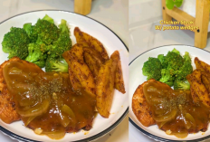 Gak Perlu Jajan! Resep Chicken Steak & Potato Wedges Homemade, Lebih Sehat & Ramah Kantong!