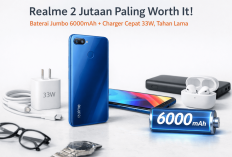 Realme 2 Jutaan Worth It Parah! Baterai 6000mAh + Fast Charging 33W, Dipakai 2 Hari Masih Nyala Lho