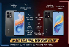 Infinix Hot 60 Pro Vs Infinix Note 50: Harga Beda Tipis, Spek Bikin Galau! Mending Pilih Mana?