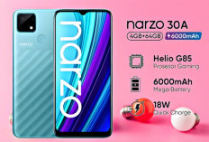 Realme Narzo 30A Harga Cuma Rp1 Jutaan, Dengan Spesifikasi Mumpuni dan Baterai Super Jumbo 6000 mAH, Sudah Bel