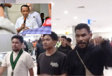 Heboh! Keluar dari Pintu Belakang, Bahlil Diteriaki Penipu Oleh Demonstran di Bandara DEO Sorong: Tipu Rakyat