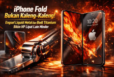 iPhone Fold Bukan Kaleng-Kaleng! Engsel Liquid Metal dan Bodi Titanium Bikin HP Lipat Lain Minder