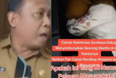 Viral! Camat Asemrowo Kepergok Sembunyikan Wanita di Bawah Meja Kantornya 