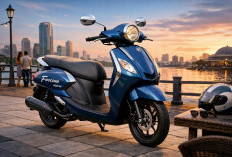 Yamaha Fascino Fi Hybrid 2026 Resmi Dapat Penyegaran, Skutik Retro Makin Stylish Harga Mulai Rp 14 Jutaan
