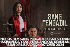 Sinopsis Film Sang Pengadil: Kisah Seorang Hakim Muda yang Perjuangkan Keadilan, Resmi Dirilis 24 Oktober 2024