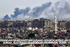 Serangan Israel Hantam Gudang Senjata Hizbullah di Suriah, 10 Korban Dilaporkan Meninggal Dunia