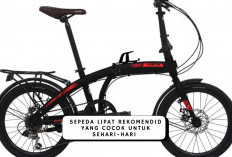 4 Rekomendasi Sepeda Lipat Ringkas dan Kokoh untuk Sehari-hari, Gowes-gowes Makin Gaya!