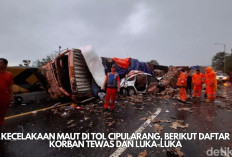 Tragis! Kecelakaan Maut di Tol Cipularang, ini Daftar Korban Tewas dan Luka-Luka