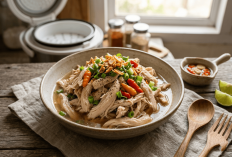 Hanya 20 Menit, Ini Resep Ayam Suwir Kukus Rice Cooker yang Super Praktis Cocok untuk Anak Kos