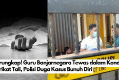 Terungkap! Guru Banjarnegara Tewas dalam Kondisi Terikat Tali, Polisi Duga Kasus Bunuh Diri.. 