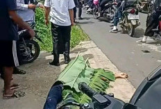 Orang Tua Histeris Lihat Putranya Terkapar di Tepi Jalan Ditutupi Daun Pisang,  Tewas Tertabrak Truk