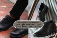 5 Rekomendasi Sepatu Brand Lokal Prabu yang Modern Kekinian untuk Acara Formal Super Elegan