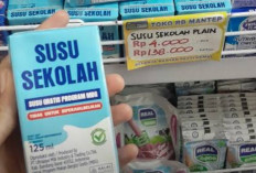 Bikin Kaget! Susu Sekolah MBG Bertuliskan ‘Gratis’ Dijual Rp4.000 di Minimarket