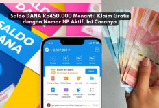 Saldo DANA Rp450.000 Menanti! Klaim Gratis dengan Nomor HP Aktif, Ini Caranya