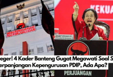 Geger! 4 Kader Banteng Gugat Megawati Soal SK Perpanjangan Kepengurusan PDIP, Ada Apa?