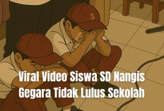 Viral Video Siswa SD Nangis Gegara Tidak Lulus Sekolah, Netizen Marah: Harusnya Privasi!