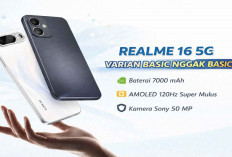 Realme 16 5G Varian Basic Makin Asik: Baterai 7000 mAh, AMOLED 120Hz, Spek Gahar di Kelasnya!