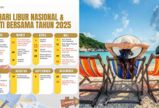 Yuk Cek, Ini Daftar Lengkap Hari Libur Nasional dan Cuti Bersama Tahun 2025