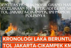Identitas Pemilik Mobil Grand Max, Kecelakaan Maut Terjadi di KM 58 Tol Jakarta-Cikampek, Ini Nomor Polisinya