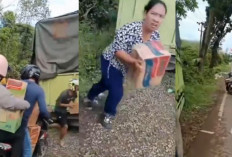 Sopir Kabur saat Kecelakaan Truk Muatan Mie Instan di Sumsel Dijarah Warga, Netizen: Miris!