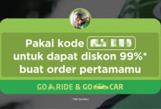 16 Kode Promo Gojek Hari ini 4 Agustus 2024: Diskon 90 Perse  GoCar&GoRide, GoFood Rp25 Ribu