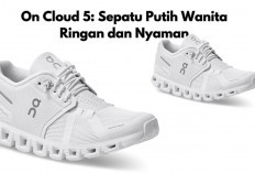 On Cloud 5: Sepatu Putih Wanita Super Ringan dengan Teknologi CloudTec® yang Nyaman dan Stylish