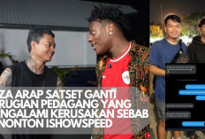 Salut! Reza Arap Ganti Kerugian Pedagang Usai Insiden Penonton IShowSpeed di Jogja