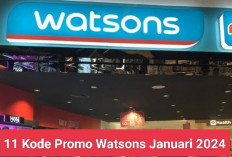 11 Kode Promo Watsons Januari 2024! Diskon Eksklusif Rp 25 Ribu Hingga Potongan Rp 250 Ribu, Cek di Sini