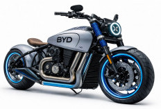 Bocor Sepeda Motor Listrik BYD 2026: Jarak Tempuh Tembus 350 Km dan Punya Mode Berkendara