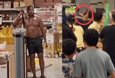 Geger! WNA Mengamuk di Supermarket Kalibata City, Sandera Anak Sendiri dengan Pisau, Bikin Netizen Salfok