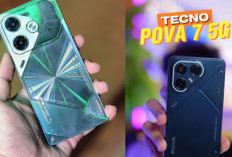 Tecno POVA 7 5G: HP 3 Jutaan dengan Wireless Charging & Baterai 6000mAh, Cocok Buat Gaming Berat