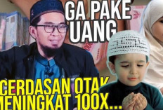 Cerdas Maksimal! 5 Tips Rahasia Ustaz Adi Hidayat Agar Otak Anak Kamu Makin Pintar, No 3 Wajib Dicoba Nih.. 