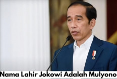 Viral di X! Nama Lahir Jokowi Adalah Mulyono, Ini Alasan dan Artinya, Diganti karena Sering Sakit-sakitan?