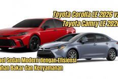 Toyota Corolla LE 2026 vs Toyota Camry LE 2026: Duel Sedan Modern dengan Efisiensi Bahan Bakar dan Kenyamanan 
