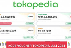 Gaspol! 16 Kode Promo Tokopedia 10 Juli 2024: Eksta Potongan Rp200 Ribu hingga Diskon Rp1 Juta