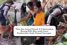 Kasus Gadis Penjual Gorengan yang Dibunuh, Polisi dan Anjing Pelacak K-9 Menyusuri Sungai dan Temukan Ini...