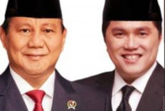 Makin Santer! Prabowo Bakal Berpasangan Erick Thohir, Deklarasi Kamis (19/10)