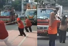 Solo Heboh! Warga Adu Kuat Tarik Truk Derek 5 Ton di Lomba 17an Unik