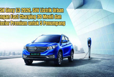 DFSK Glory E3 2026, SUV Listrik Urban dengan Fast Charging 30 Menit dan Interior Premium untuk 5 Penumpang