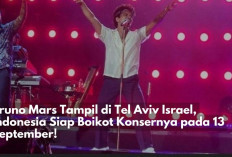 Bruno Mars Tampil di Tel Aviv Israel, Indonesia Siap Boikot Konsernya pada 13 September!