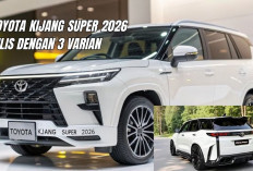 Toyota Kijang Super 2026 Rilis dengan 3 Varian Dilengkapi Teknologi Canggih, Kamu Pilih yang Mana?