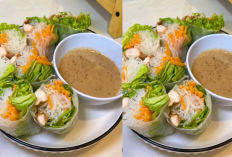 Segar & Gampang! Resep Salad Spring Roll Viral, Cocok Buat Diet!
