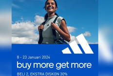 Serbu Rek! Promo Adidas 'Buy More Get More' Potongan Diskon 30 Persen