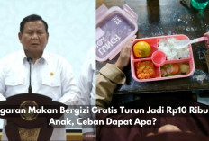 Anggaran Makan Bergizi Gratis Turun Jadi Rp10 Ribu per Anak, Ceban Dapat Apa? 