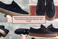 5 Sepatu Vans Rekomendid untuk Remaja Sekolah, Desain Eye Catching Kekinian Pas untuk Style Muda-mudi Trendy 