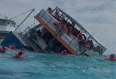 Heboh! Kapal Tenggelam Bukanlah di Indonesia, Melainkan di Bluee Lagoo Bahama. Ini Kejadian Viral di Medsos?