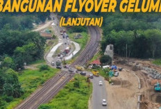 Flyover Gelumbang Ditarget Selesai Tahun 2025, Solusi Kemacetan Palembang - Prabumulih